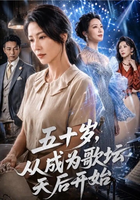 《五十岁隐藏身份,我遇见真爱》短剧封面